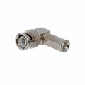 Cmple BNC Male Right Angle Clamp Connector for RG-6 1157-N
